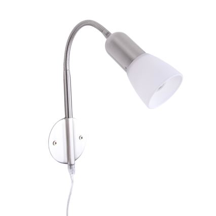 Globo - Flessibile piccola lampada 1xE14/40W/230V cromo opaco