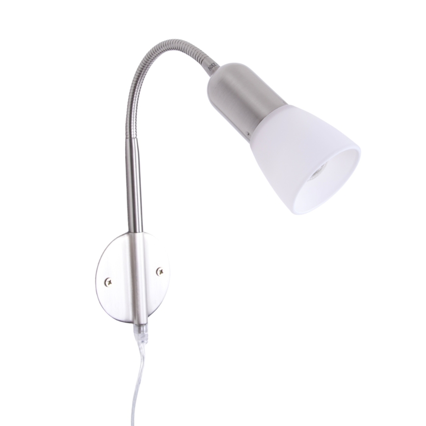 Globo - Flessibile piccola lampada 1xE14/40W/230V cromo opaco