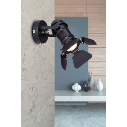 Globo - Faretto da parete 1xGU10/50W/230V