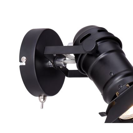 Globo - Faretto da parete 1xGU10/50W/230V