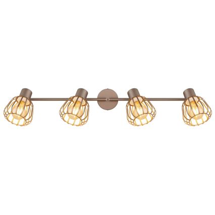 Globo - Plafoniera con 4 faretti E27/40W/230V