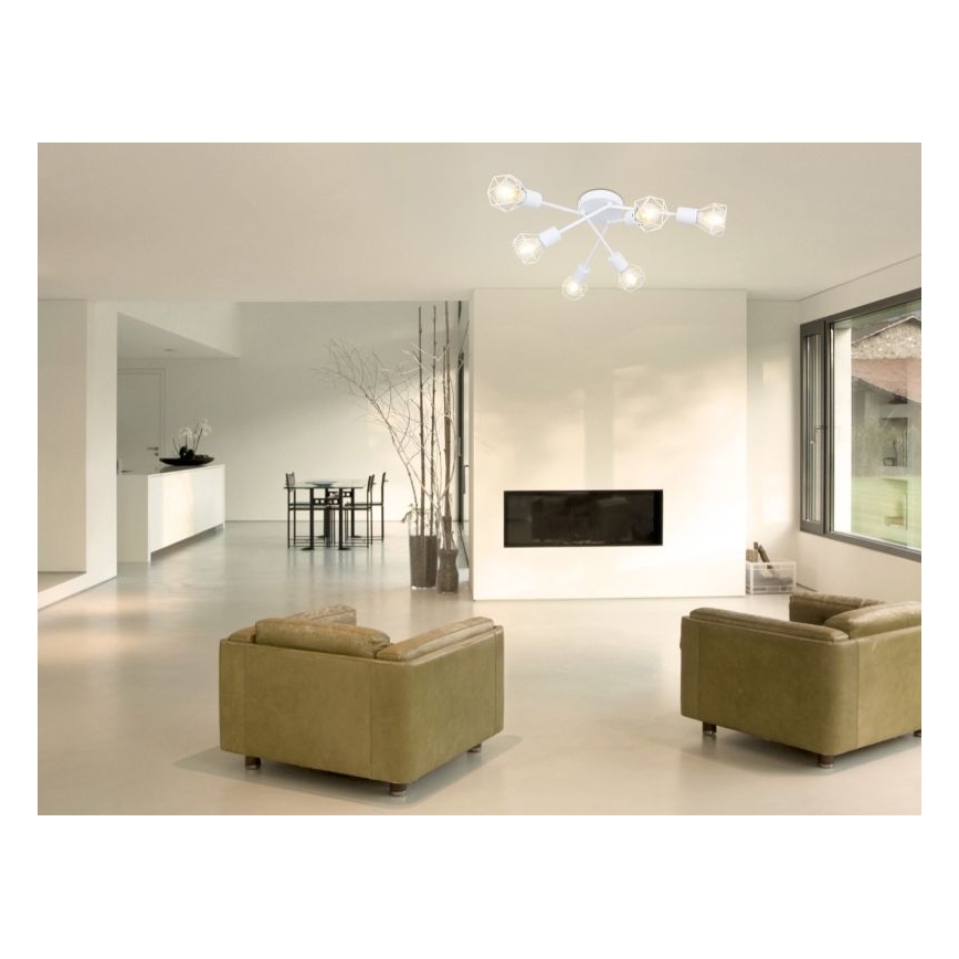 Globo - Lampadario a plafone 6xE14/40W/230V