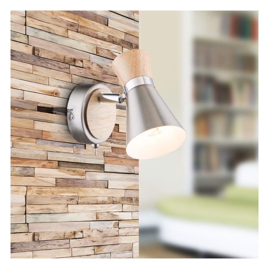 Globo - Luce Spot da parete 1xE14/25W/230V