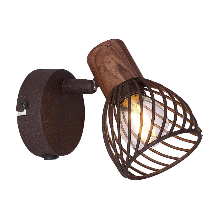 Globo 54817-1 - Luce Spot da parete ISABELLE 1xE14/40W/230V