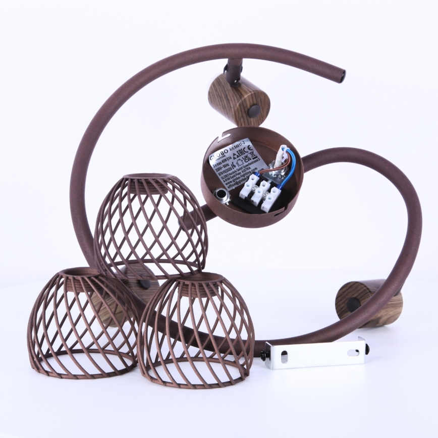 Globo 54817-3 - Luce Spot ISABELLE 3xE14/40W/230V