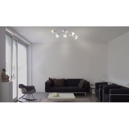 Globo - Lampadario fisso 5xE14/40W/230V