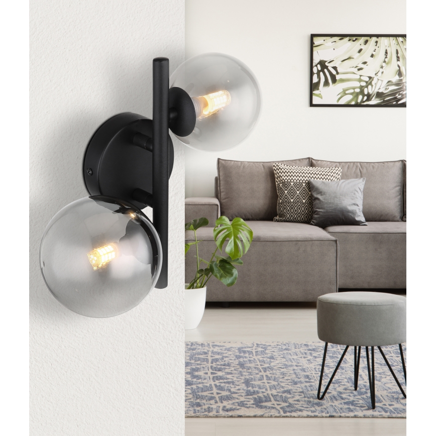 Globo - Lampadario a plafone LED 2xG9/3W/230V