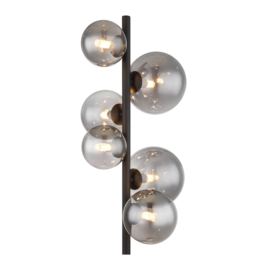 Globo - Lampada LED da terra 6xG9/3,5W/230V fumé/nero