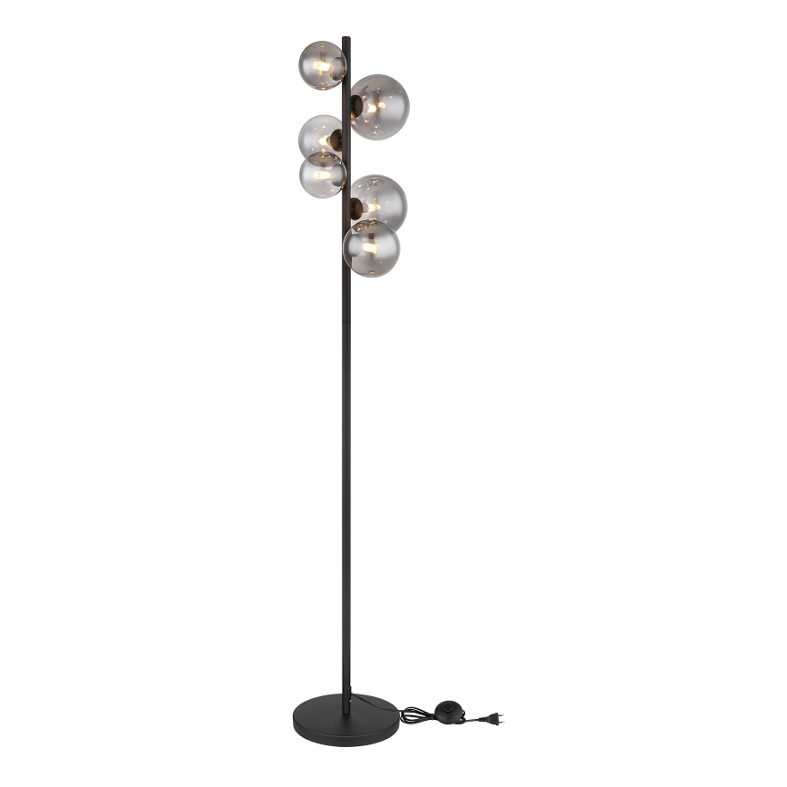 Globo - Lampada LED da terra 6xG9/3,5W/230V fumé/nero