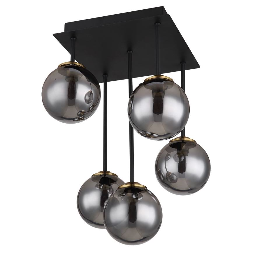 Globo - Lampadario a sospensione con supporto rigido 5xG9/28W/230V