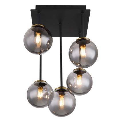 Globo - Lampadario a sospensione con supporto rigido 5xG9/28W/230V