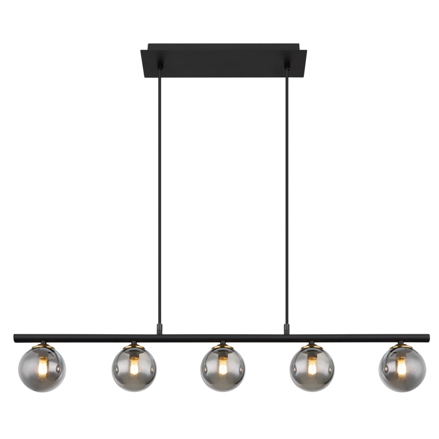Globo - Lampadario a sospensione con filo 5xG9/28W/230V