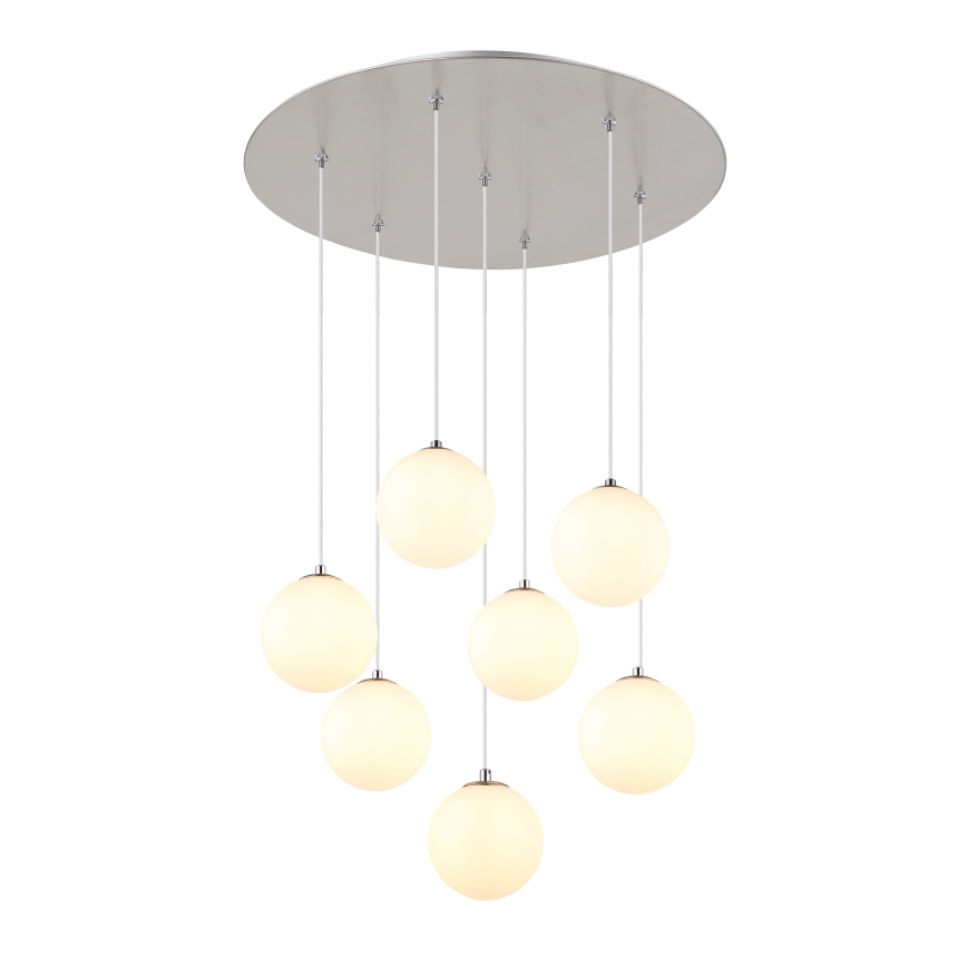 Globo - Lampadario LED a sospensione con filo 7xG9/3,5W/230V bianco