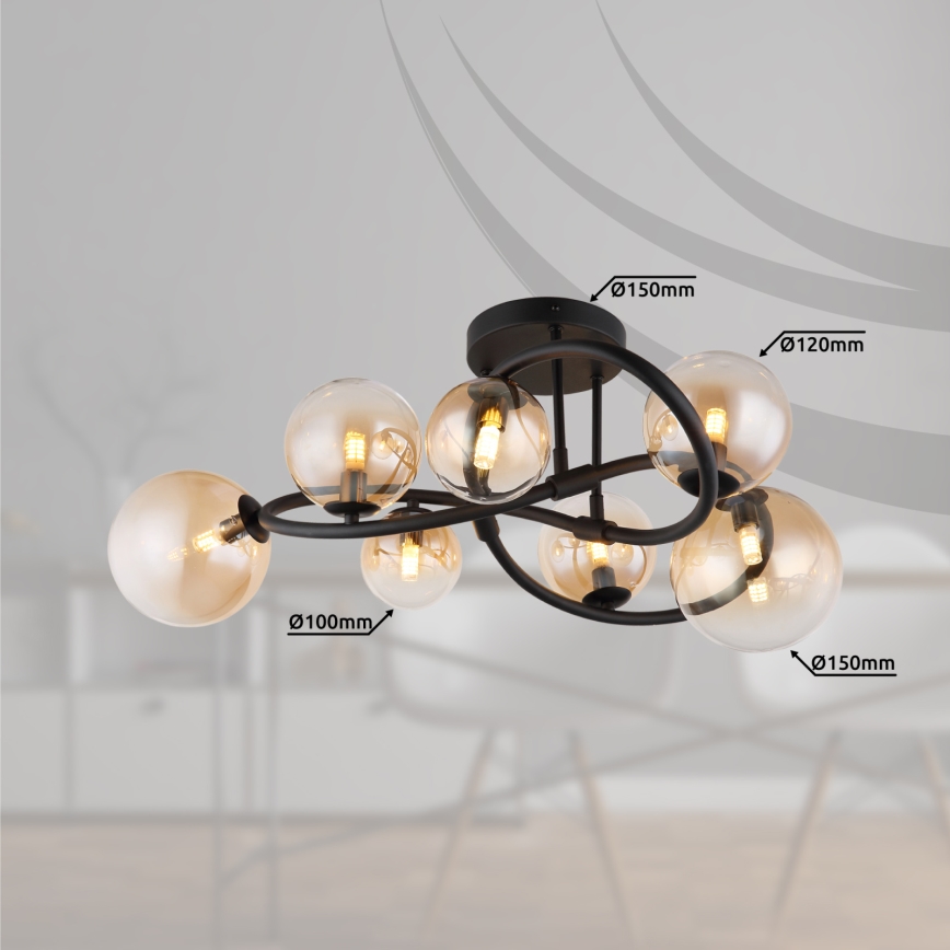 Globo - Lampadario LED a plafone 7xG9/3,5W/230V 3000K