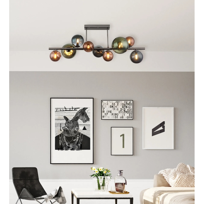 Globo - Lampadario LED a stelo 9xG9/3W/230V