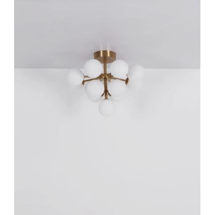 Globo - Lampadario a plafone 13xG9/5W/230V diametro 56 cm oro