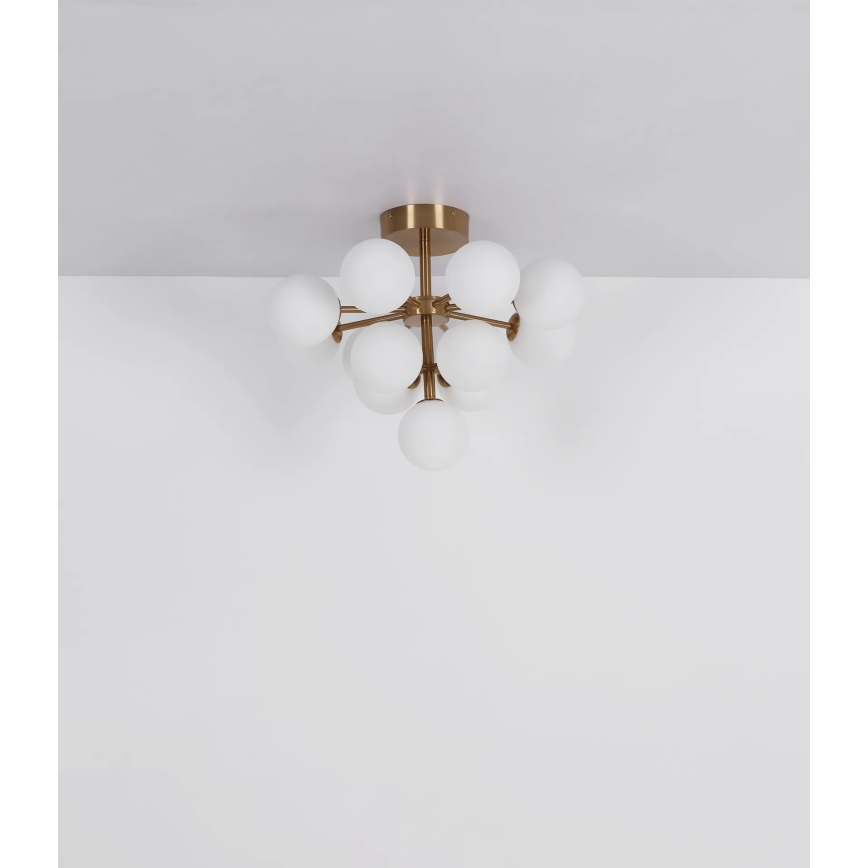 Globo - Lampadario a plafone 13xG9/5W/230V diametro 56 cm oro