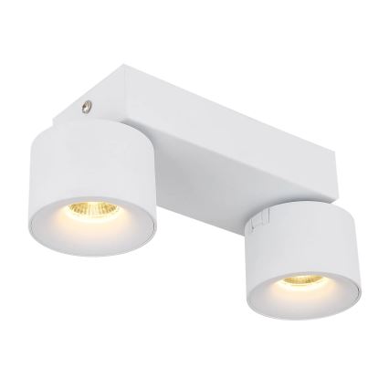 Globo - Faretto LED 2xLED/6W/230V bianco