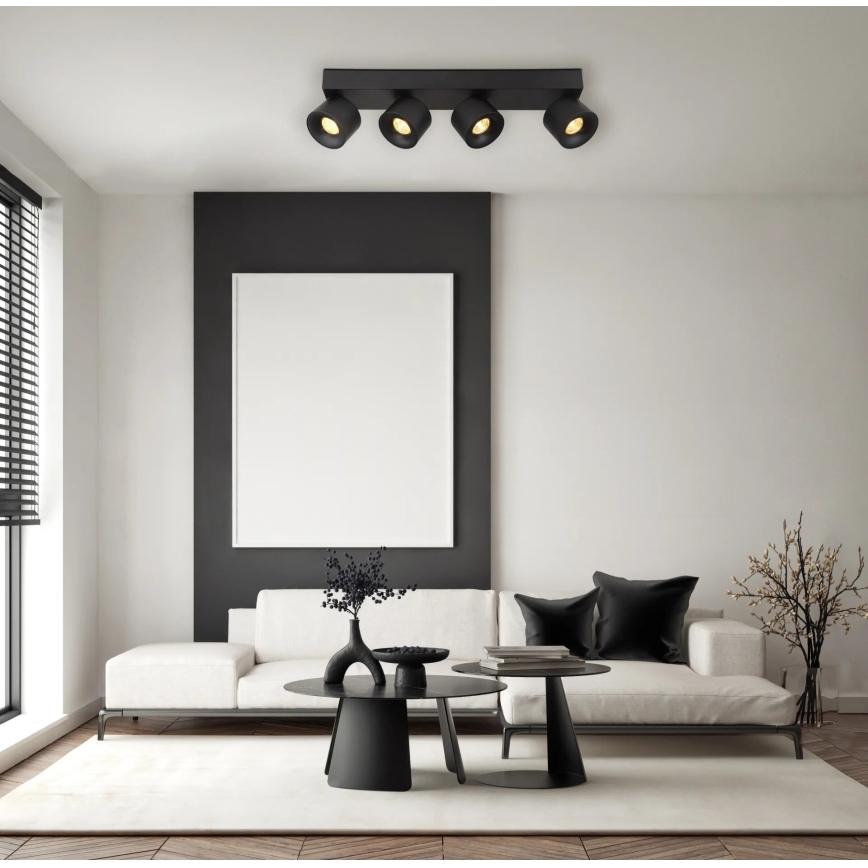 Globo - Faretto LED 4xLED/6W/230V nero