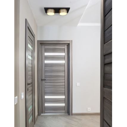 Globo - Plafoniera LED/24W/230V 3000K 46x20 cm beige