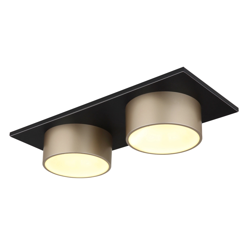Globo - Plafoniera LED/24W/230V 3000K 46x20 cm beige