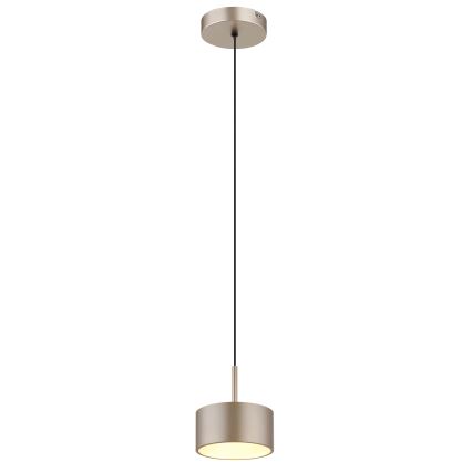 Globo - Lampadario LED a sospensione con cavo LED/12W/230V 3000K diam. 15 cm beige