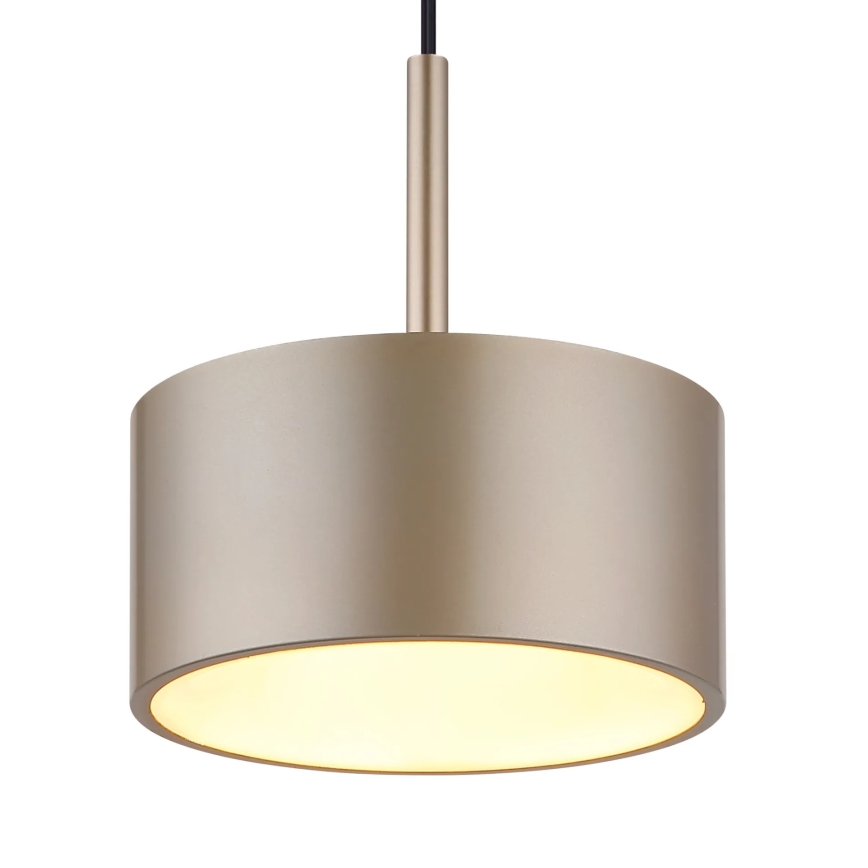Globo - Lampadario LED a sospensione con cavo LED/12W/230V 3000K diam. 15 cm beige