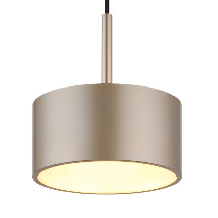 Globo - Lampadario a sospensione con cavo LED/12W/230V 3000K Ø 15 cm ottone