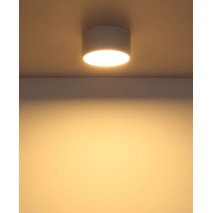 Globo - Plafoniera LED 12W/230V 3000K Ø 15 cm, bianco