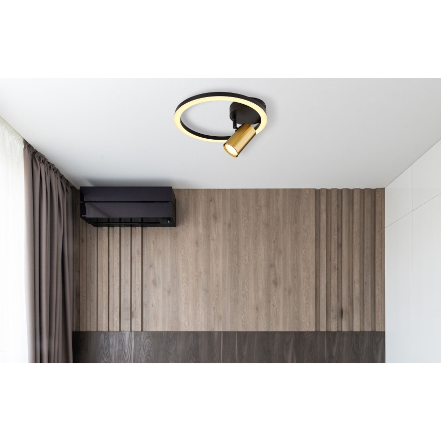 Globo - Luce Spot da parete a LED 1xGU10/5W/230V + LED/12W/230V