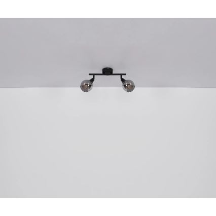 Globo - Faretto 2xE14/40W/230V nero