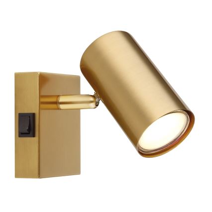 Globo - Faretto da parete 1xGU10/25W/230V oro