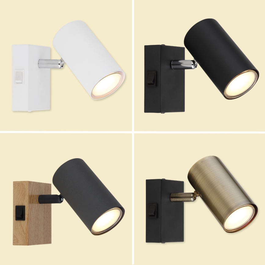 Globo - Faretto da parete 1xGU10/25W/230V oro