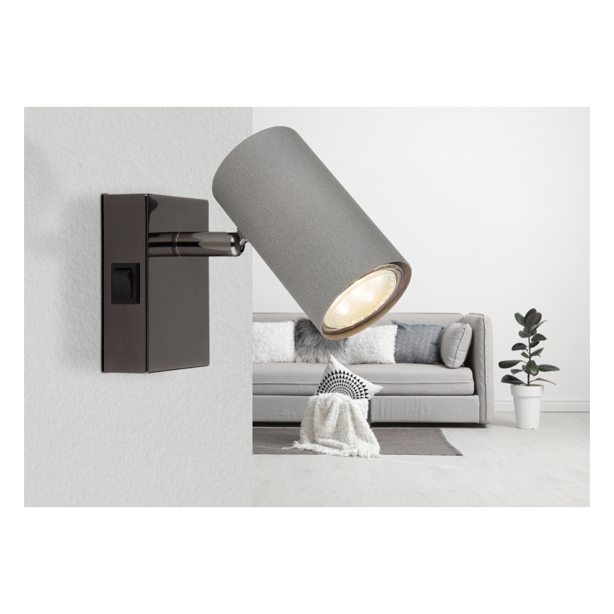 Globo - Faretto da parete 1xGU10/25W/230V