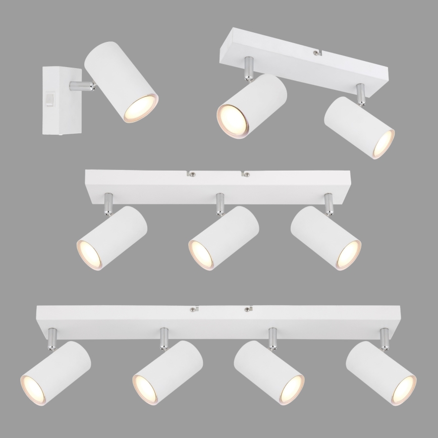 Globo - Faretto 3xGU10/35W/230V bianco