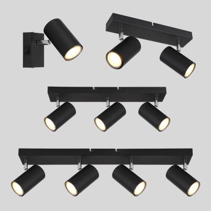 Globo - Faretto 4xGU10/35W/230V nero