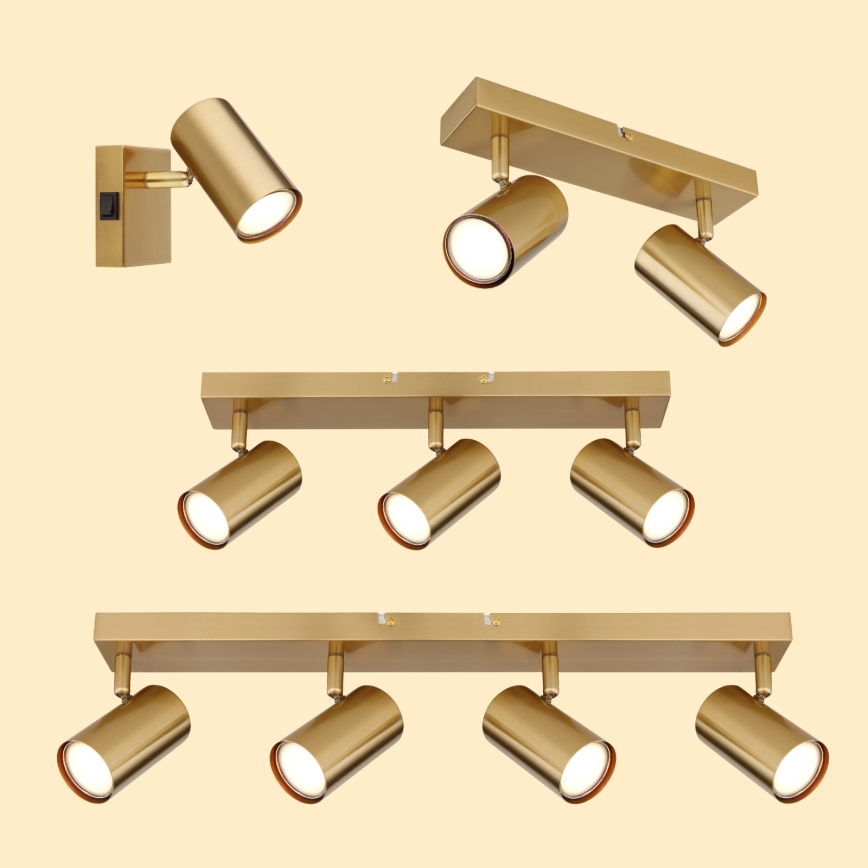 Globo - Faretto 4xGU10/35W/230V oro