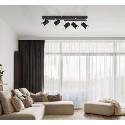 Globo - Faretto 5xGU10/35W/230V nero