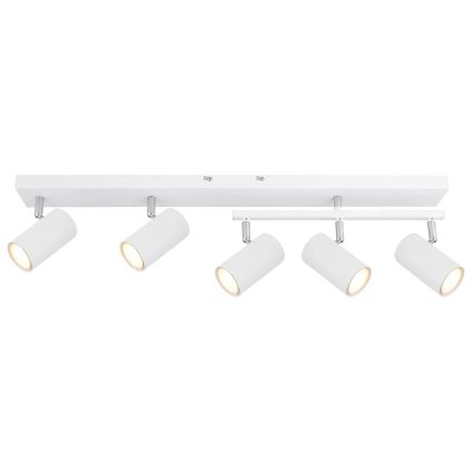 Globo - Faretto 5xGU10/35W/230V bianco