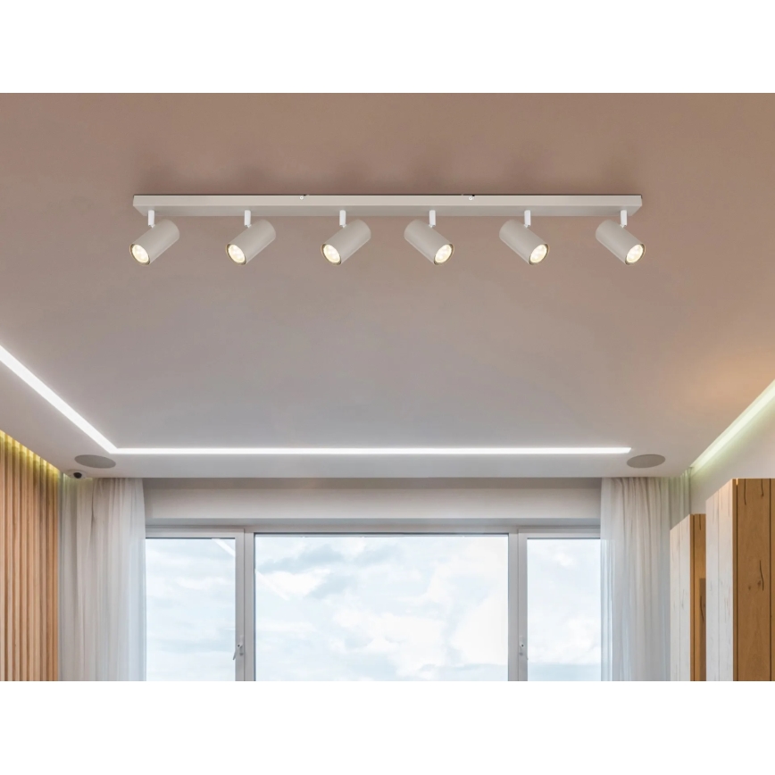 Globo - Plafoniera con 6xGU10/35W/230V, beige