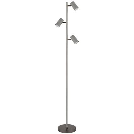 Globo - Lampada con piedistallo 3xGU10/5W/230V grigio