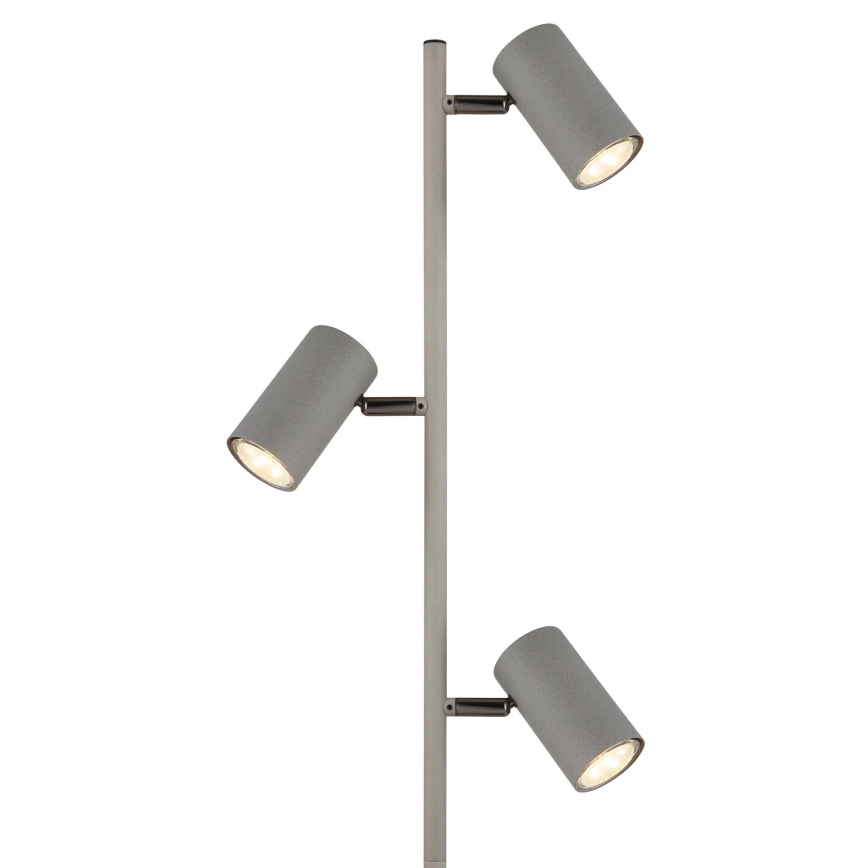 Globo - Lampada con piedistallo 3xGU10/5W/230V grigio