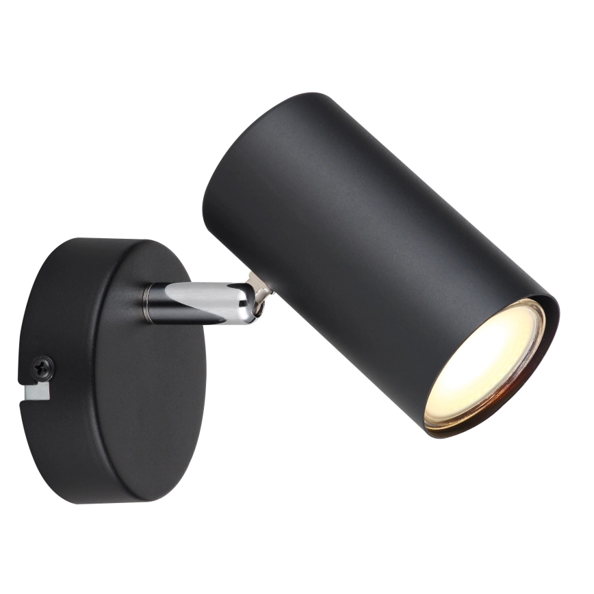 Globo - Faretto da parete 1xGU10/25W/230V nero