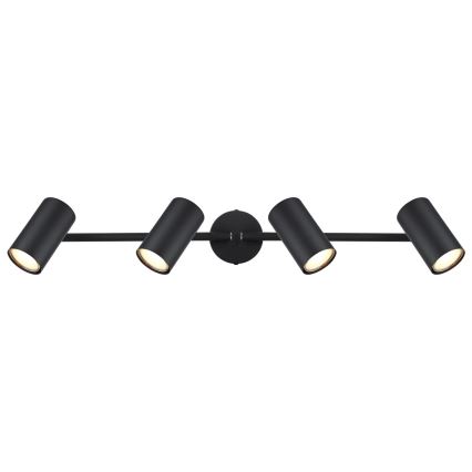 Globo - Faretto 4xGU10/25W/230V nero