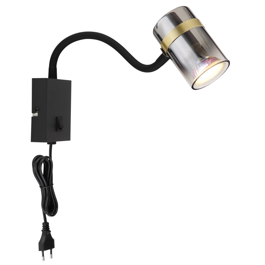Globo - Lampada flessibile da muro 1xGU10/8W/230V