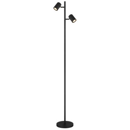 Globo - Lampada con piedistallo 2xGU10/5W/230V nero