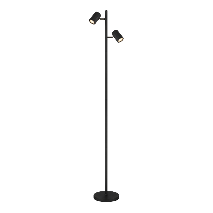 Globo - Lampada con piedistallo 2xGU10/5W/230V nero