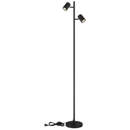 Globo - Lampada con piedistallo 2xGU10/5W/230V nero