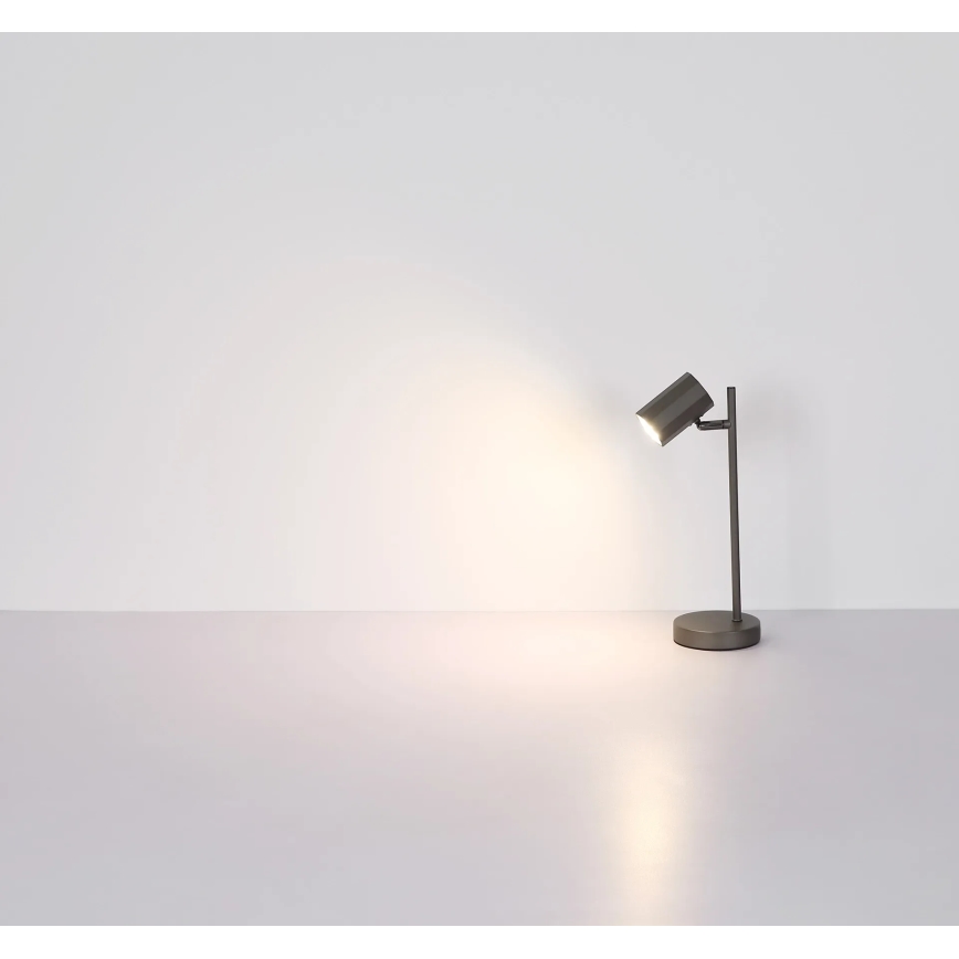 Globo - Lampada da tavolo 1xGU10/5W/230V marrone