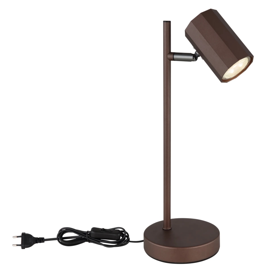 Globo - Lampada da tavolo 1xGU10/5W/230V marrone